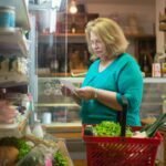 Lista de compras para idosos diabéticos